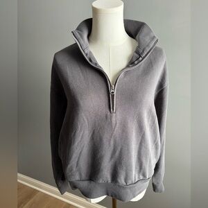 Gap Factory Quarter Zip Sweatshirt